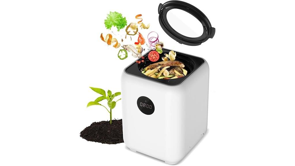 electric kitchen compost bin
