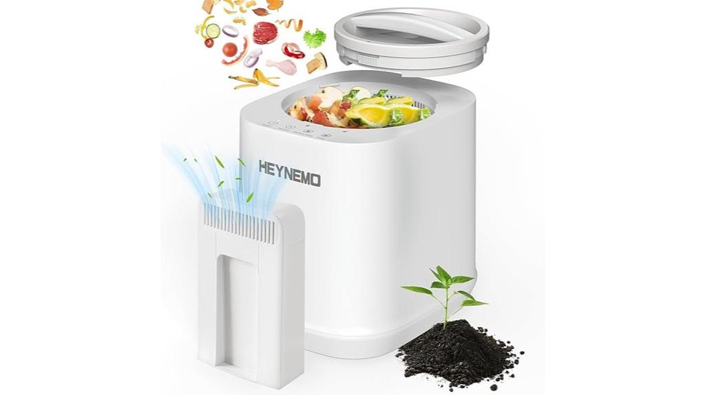 electric kitchen compost bin