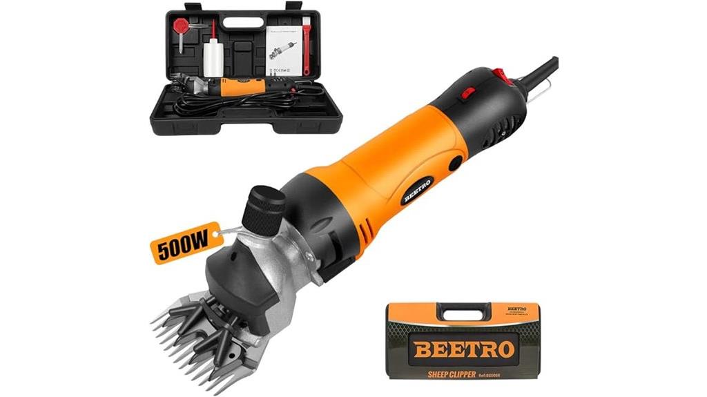 electric sheep shearing tool