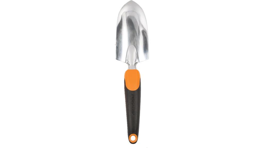ergonomic gardening hand trowel