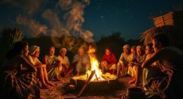 evening harvest storytelling gathering