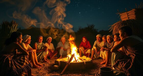 evening harvest storytelling gathering