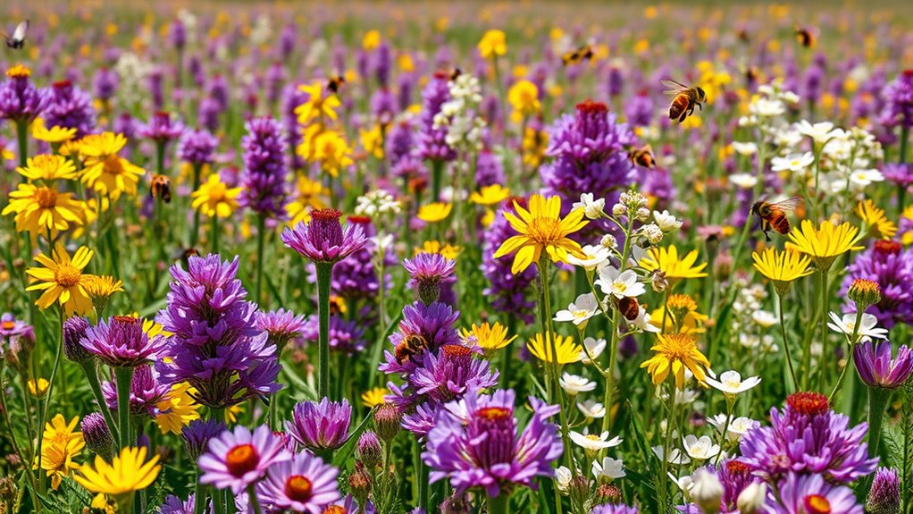 extended pollinator feeding season