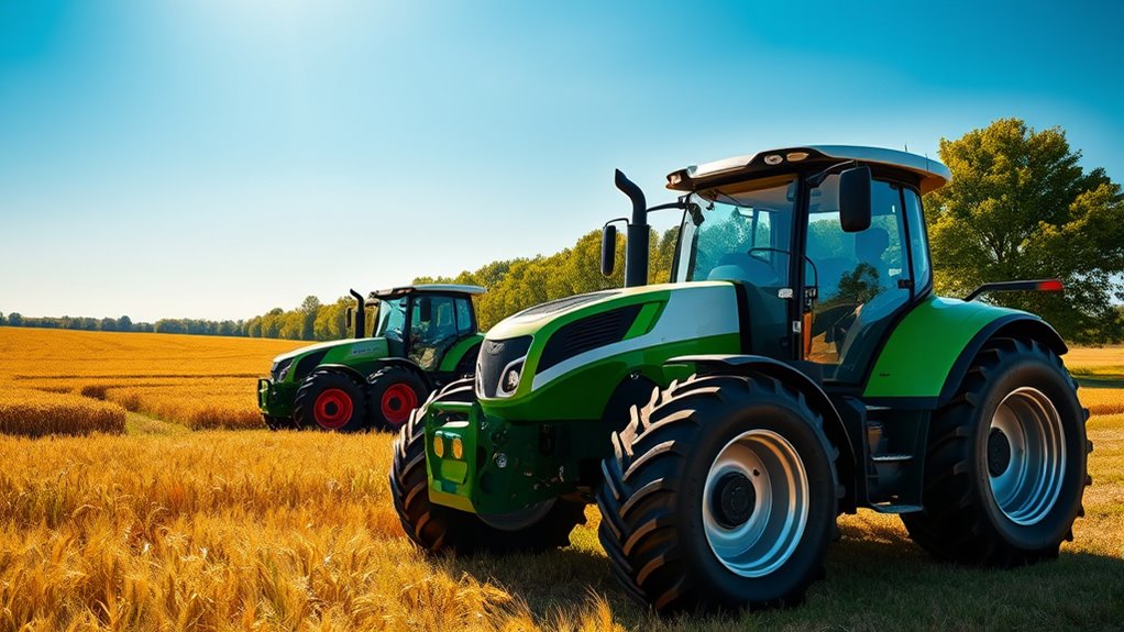 factors boosting electric tractor adoption