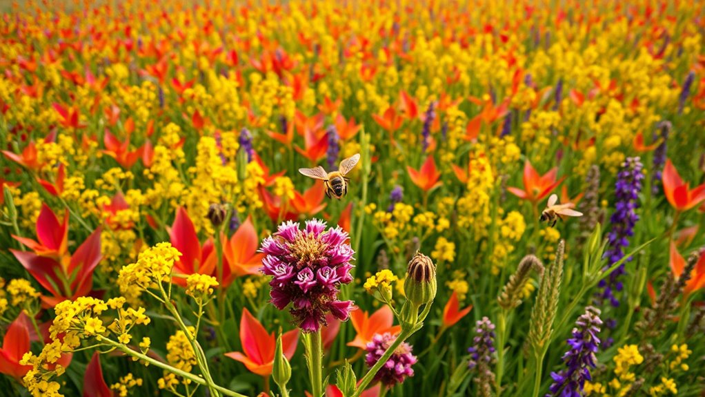 fall pollinator cover crops