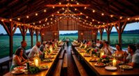 farm to table thank you dinners