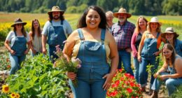 farmers embrace all sizes