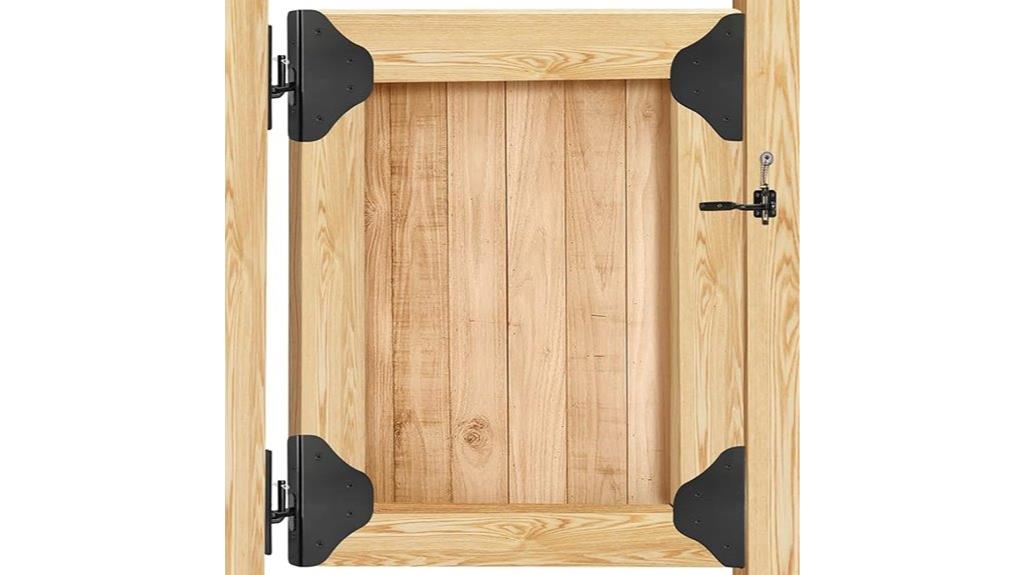 fence gate latch hinges