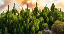 fire resistant windbreak plants