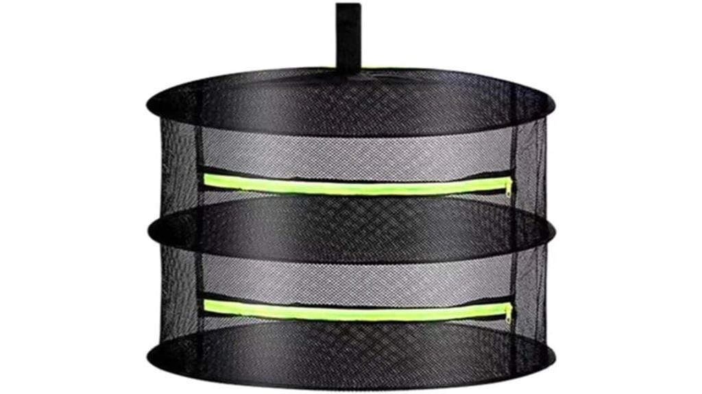 foldable mesh herb dryer