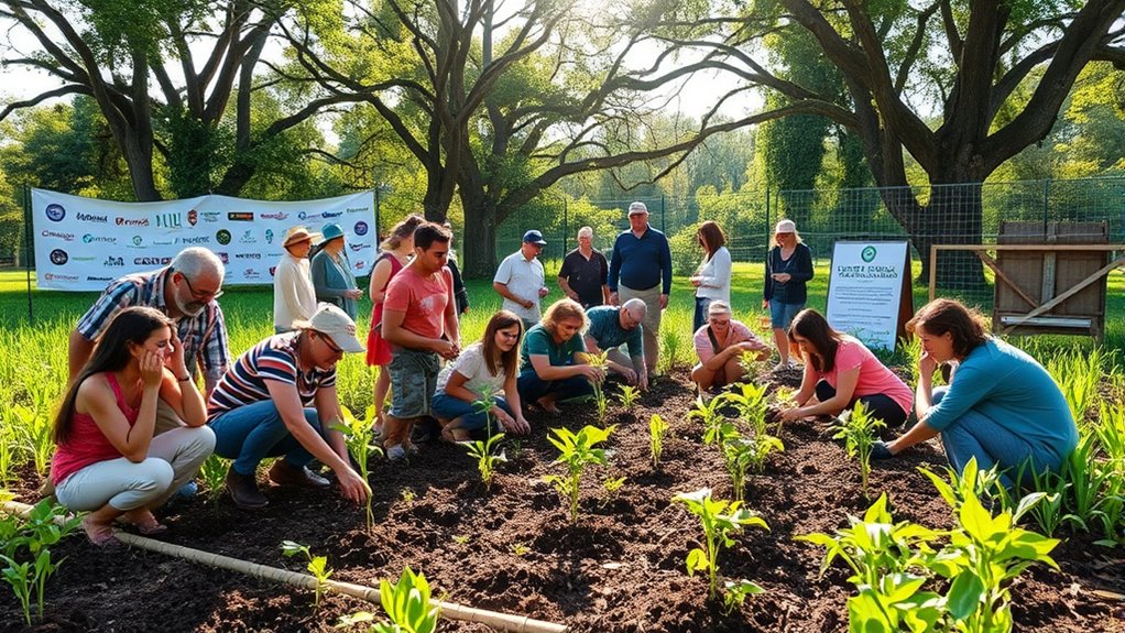 forge sustainable environmental partnerships