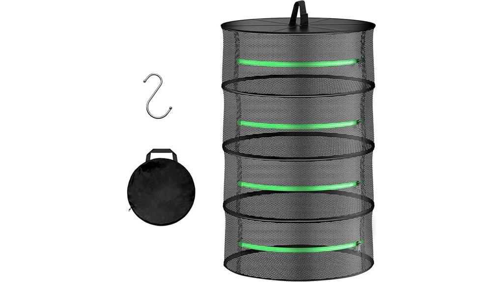 four layer herb drying rack