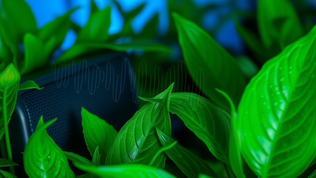 frequencies boost plant growth
