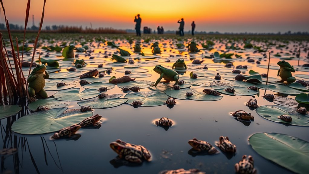 frog chorus and diversity