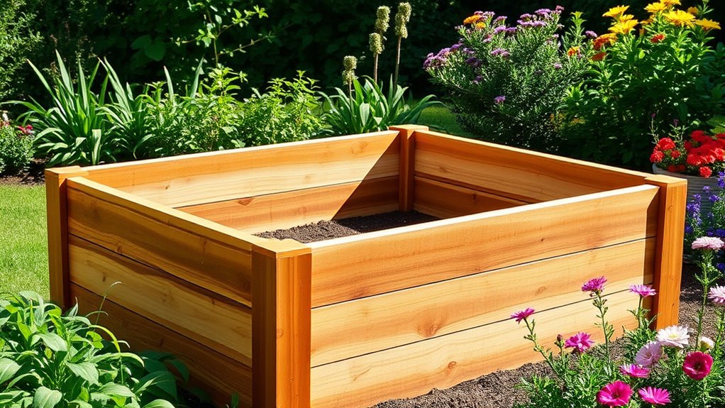 garden bed material choices
