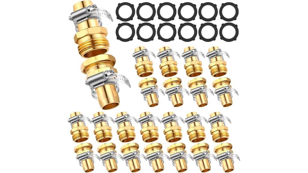 garden hose connector set
