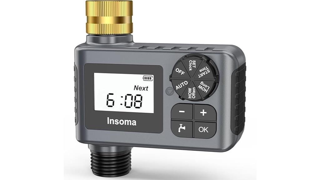 garden hose water timer