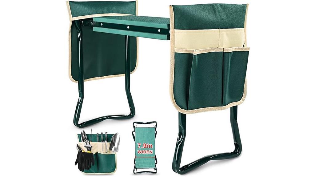 garden kneeler with seat
