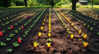 garden planting spacing guides