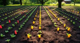 garden planting spacing guides