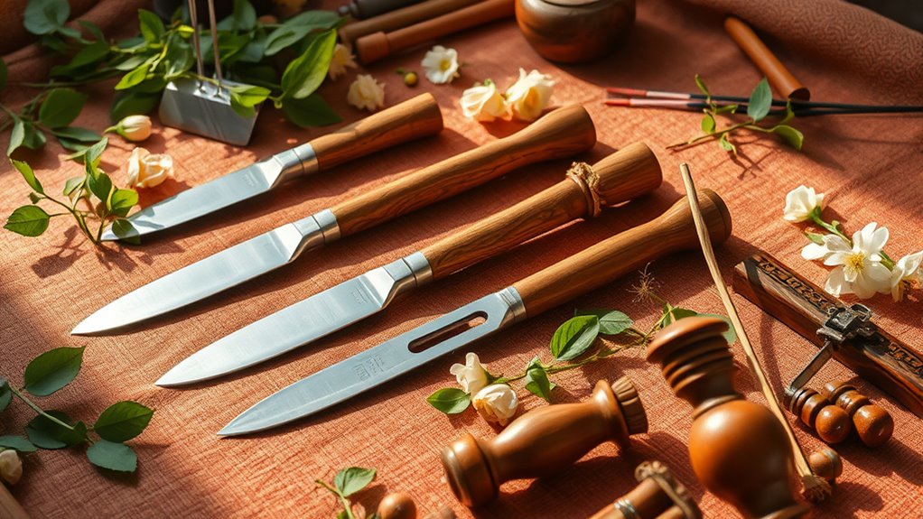 gathering materials and safety