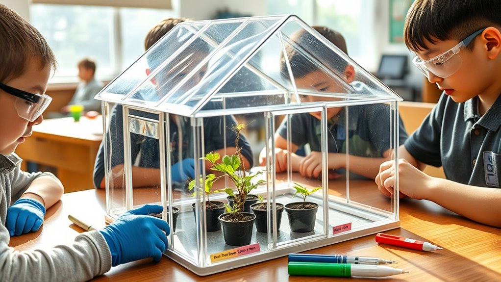 greenhouse heat and light management