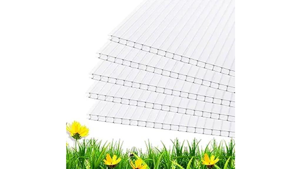 greenhouse panels waterproof uv