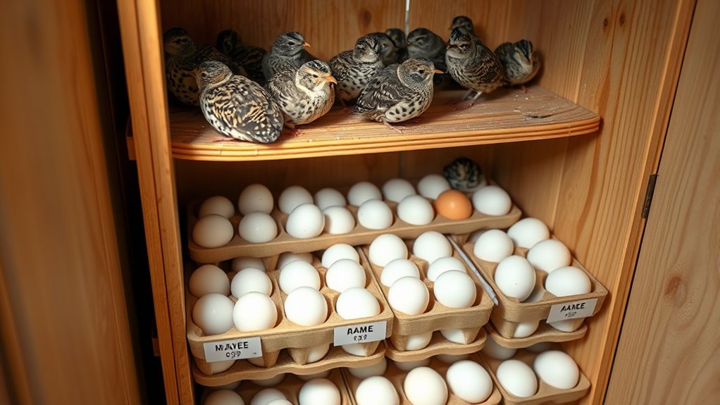 handle and store eggs properly