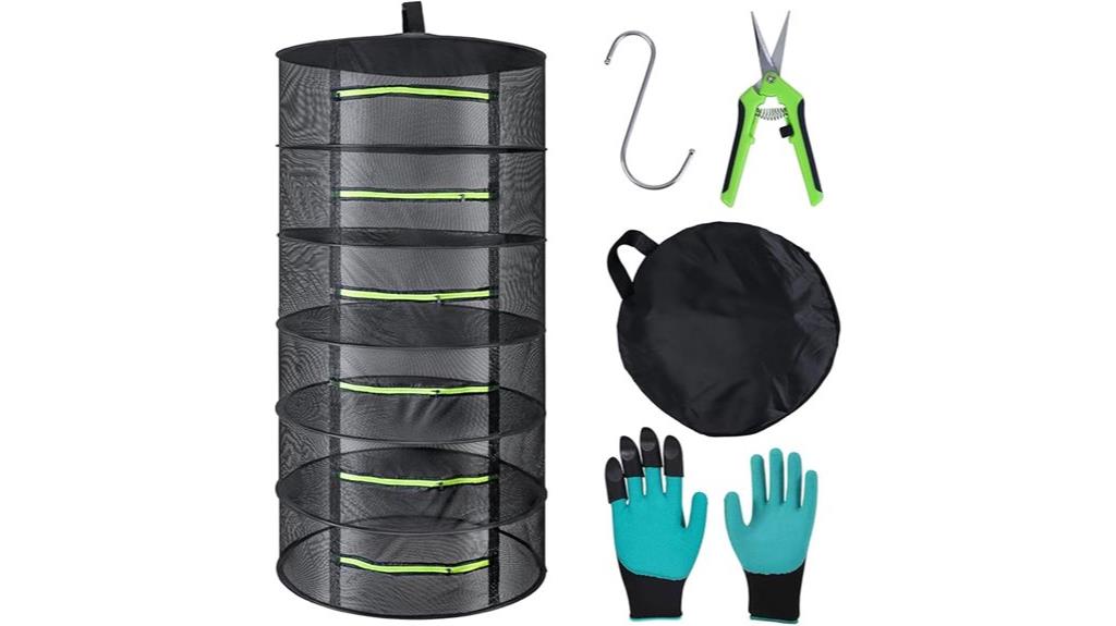 hanging herb drying rack