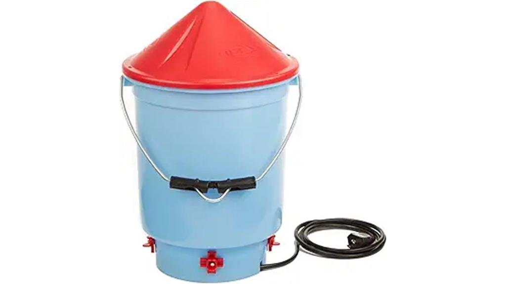 heated 3 gallon hen hydrator
