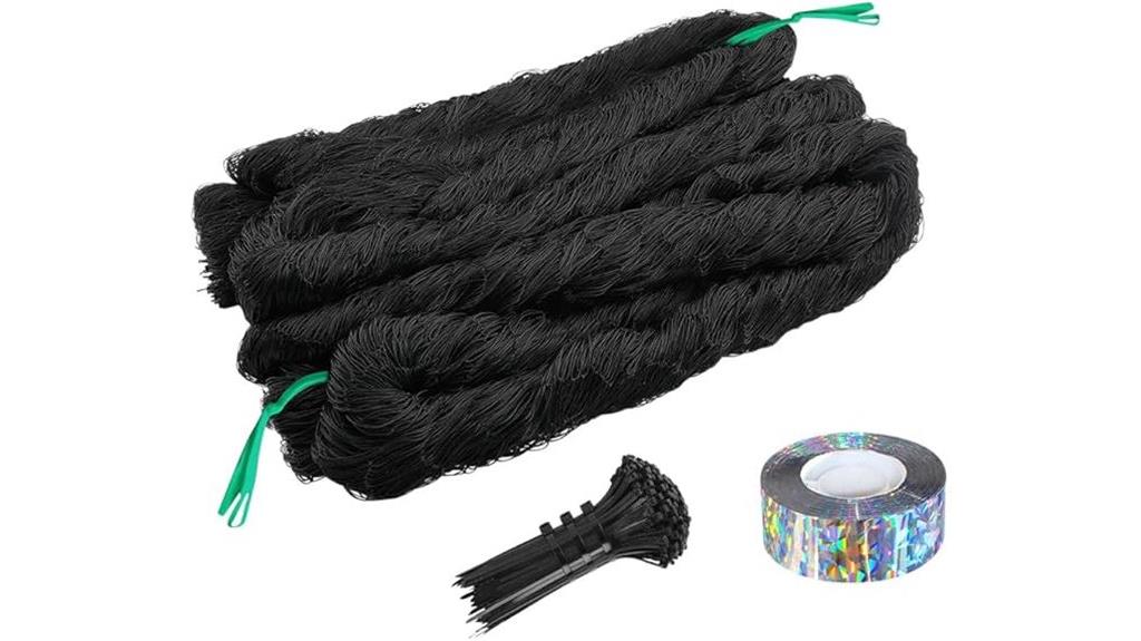 heavy 50x50 ft bird netting