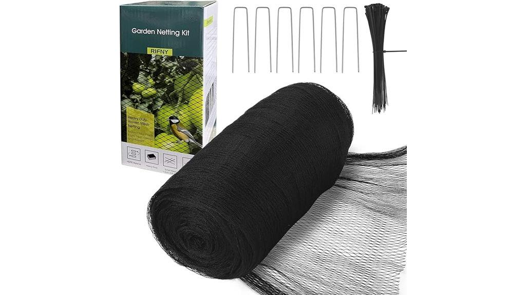 heavy duty garden bird netting