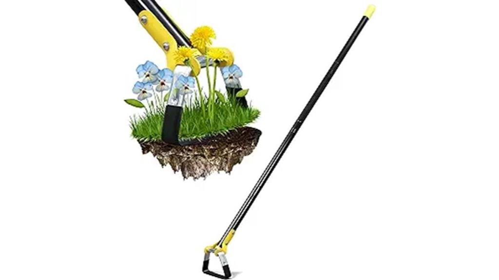heavy duty garden hoe