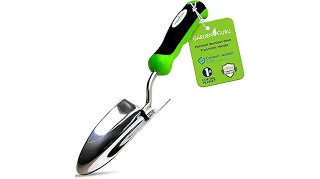 heavy duty garden trowel