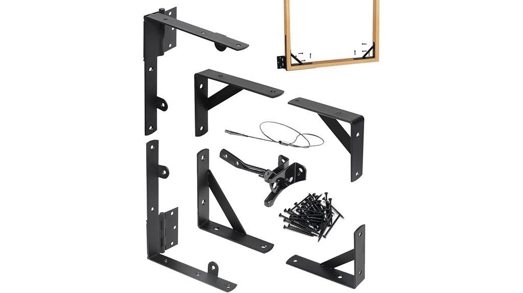 heavy duty gate with lock