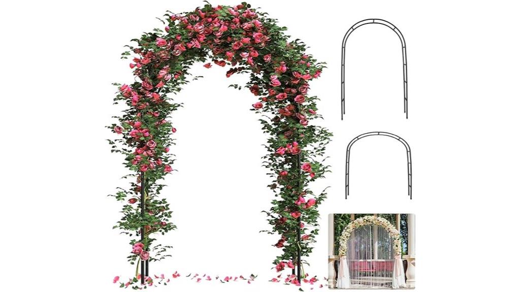 heavy duty rustproof garden arch