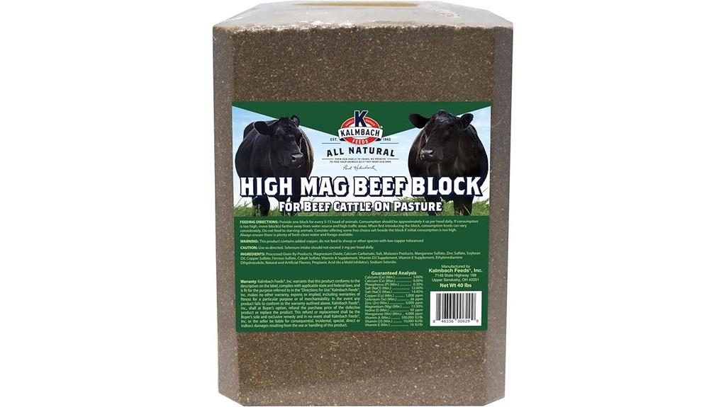 high mag cattle supplement
