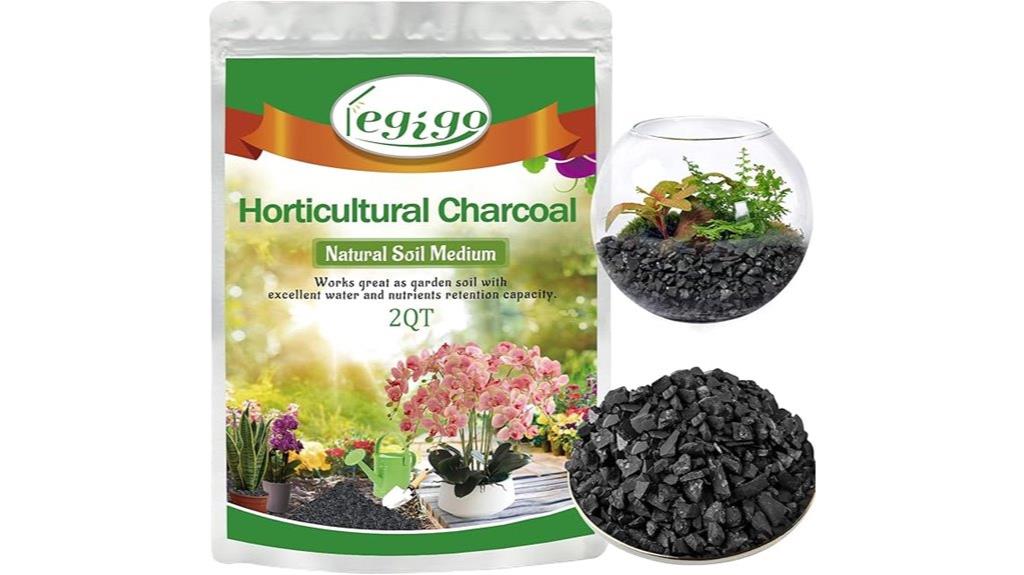 horticultural charcoal for plants