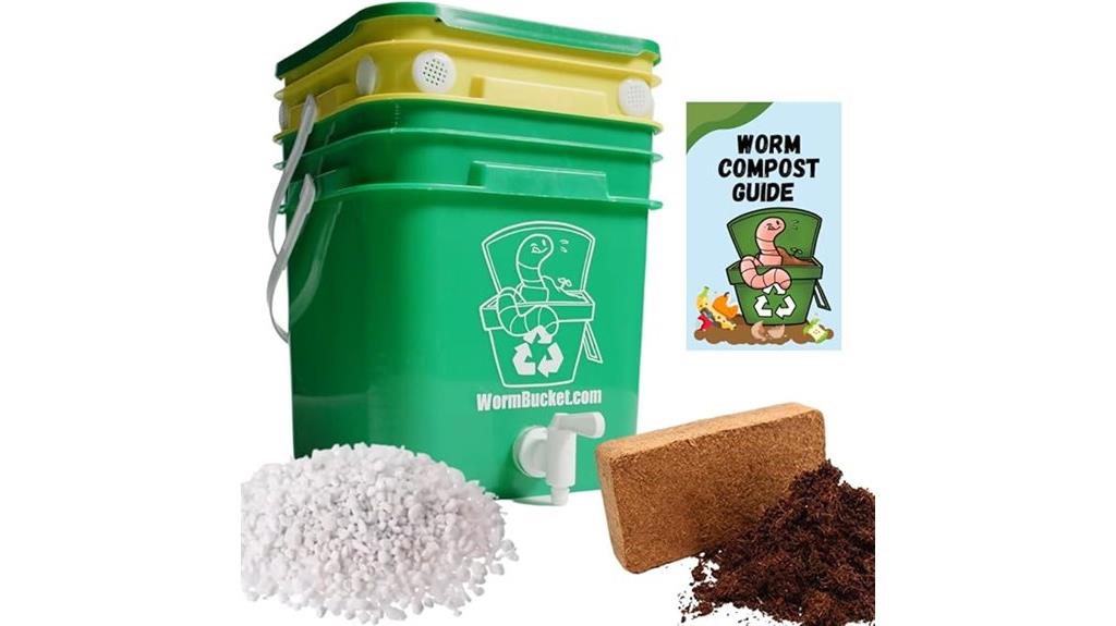 indoor composting worm kit