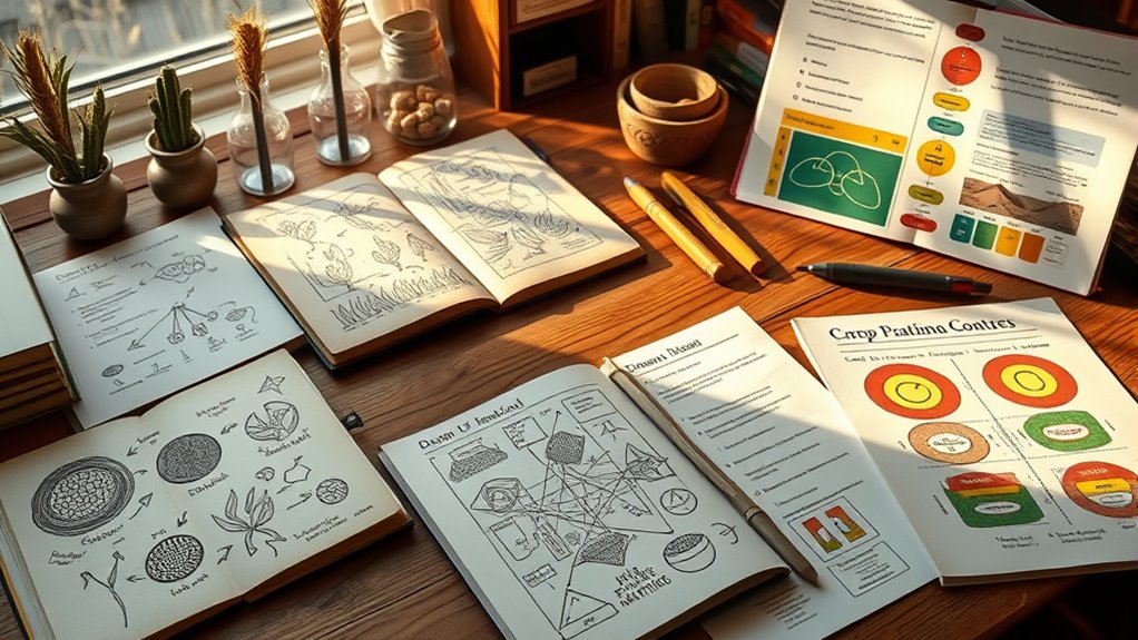 interpreting crop symbols and soil