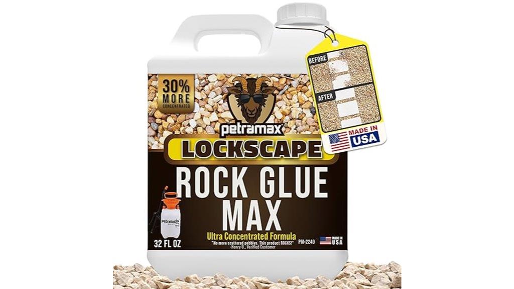 landscape rock adhesive 32 oz