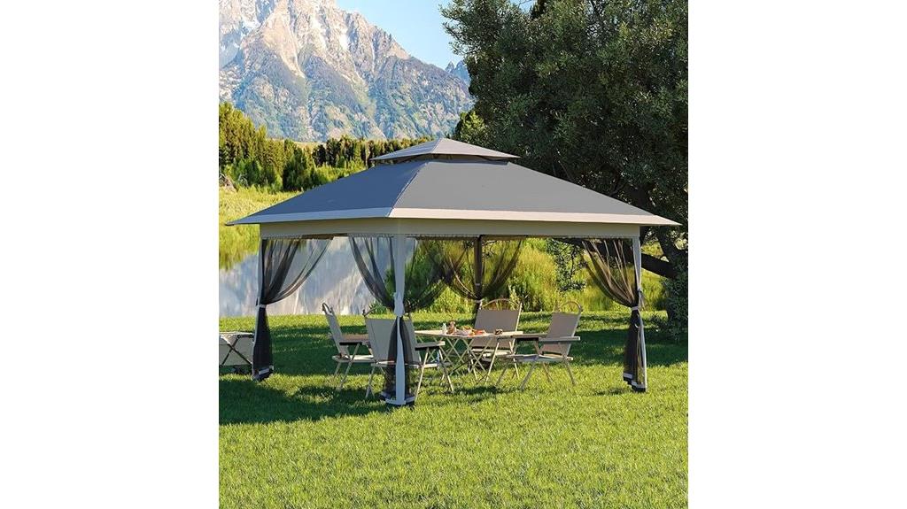 large 13x13 pop up gazebo