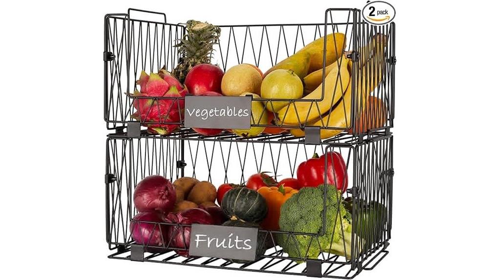large pantry basket set