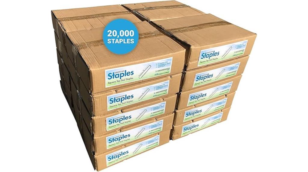 large rust free landscape staples