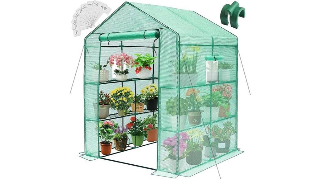 large square greenhouse kit
