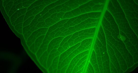 leaf surface biophoton emissions