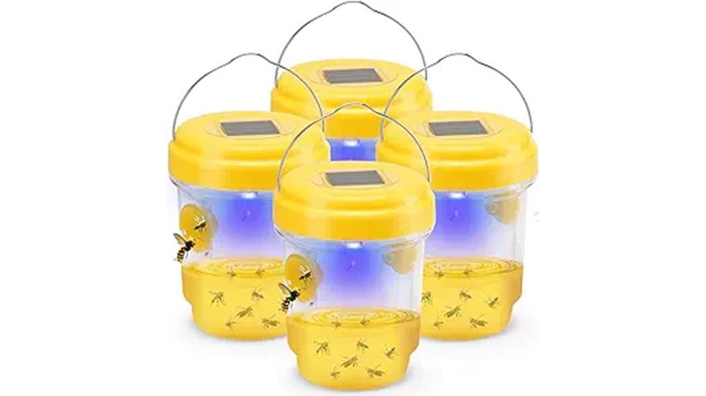 led outdoor wasp trap