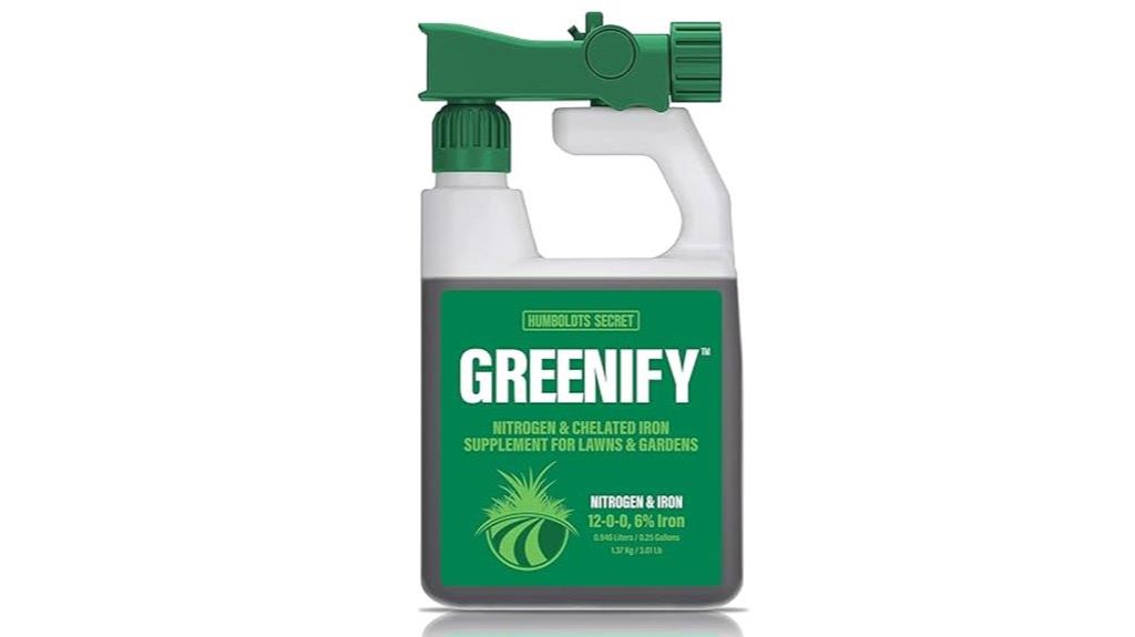 liquid lawn fertilizer bottle