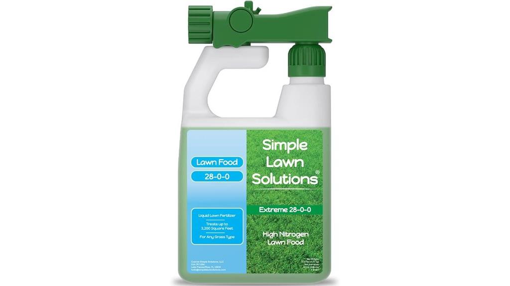 liquid nitrogen lawn fertilizer