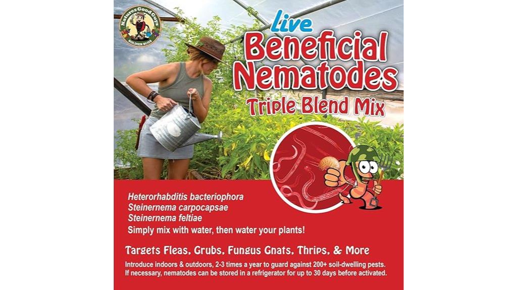 live beneficial nematodes